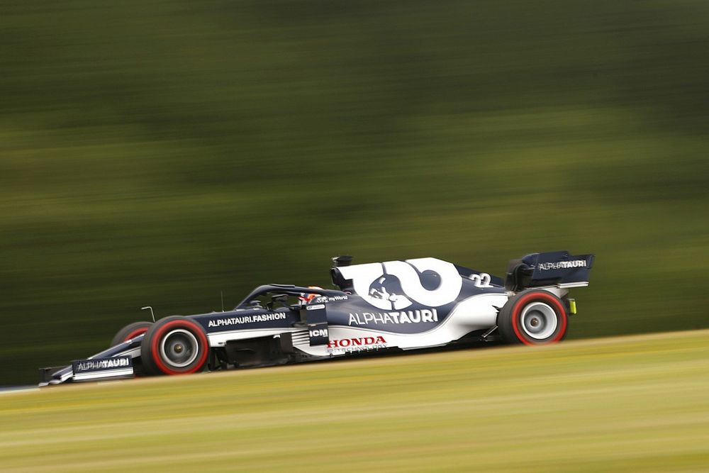 角田裕毅、F1オーストリアGP初日は”好調な1日”「とてもポジティブ。目的を果たすことができた」