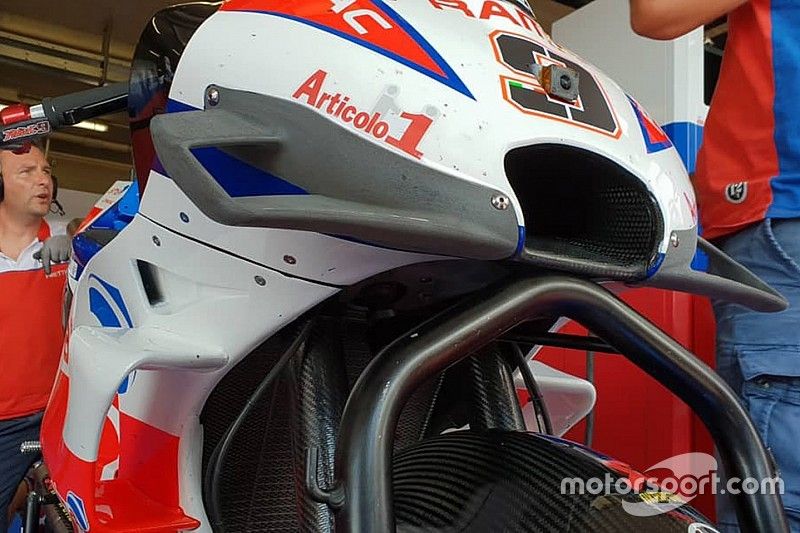 Danilo Petrucci, Pramac Racing fairing detail