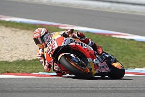 Márquez marca el mejor tiempo en el test de Brno