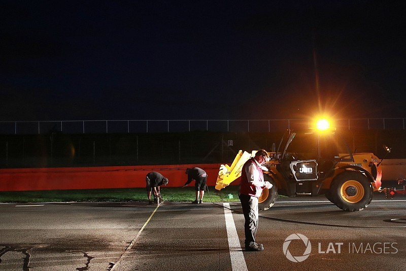 Silverstone : des travaux pendant la nuit pour améliorer la situation