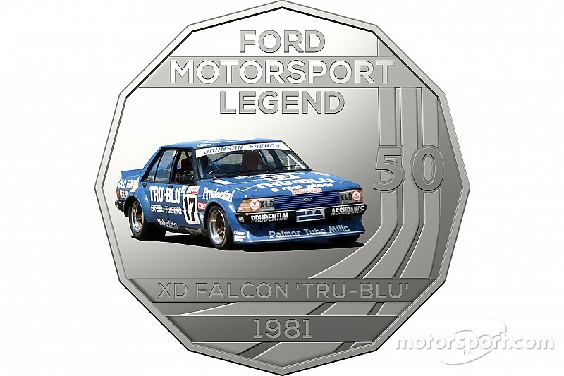 Legendary Supercars immortalised on special Aussie coins