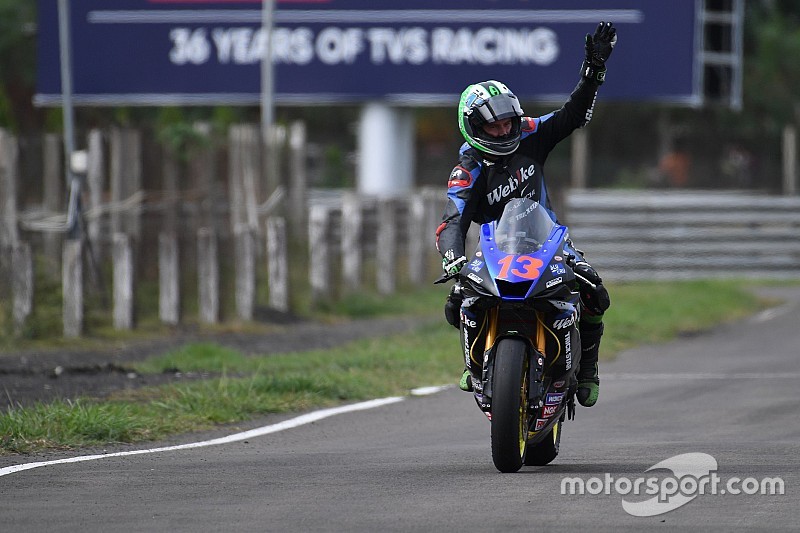 India ARRC: West doubles up with Supersport Race 2 win