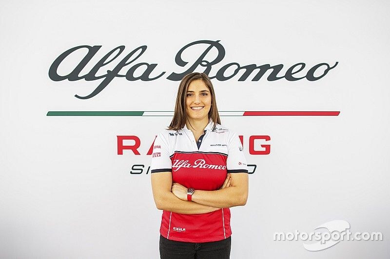 Tatiana Calderón, Alfa Romeo Racing, piloto de prueba