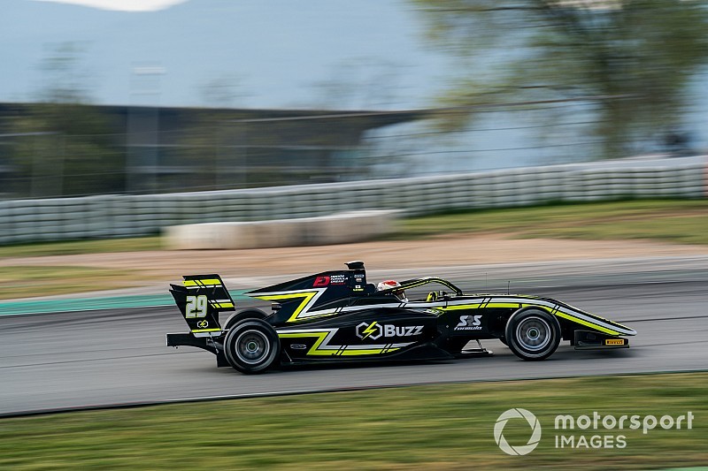FIA F3バルセロナテスト:タイム結果