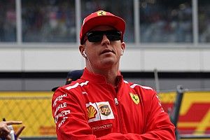 Raikkonen fue multado por un accidente de tránsito