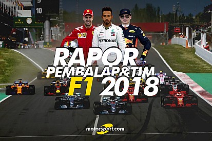 Rapor pembalap dan tim F1 2018
