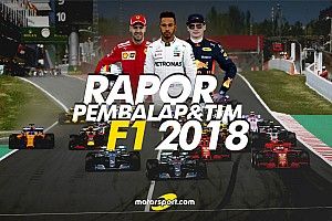 Rapor pembalap dan tim F1 2018