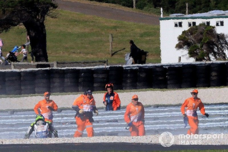 Cal Crutchlow, Team LCR Honda, crash