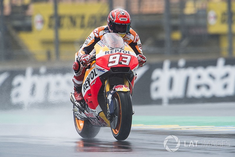 MotoGP San Marino: Terjatuh lagi, Marquez puncaki warm-up