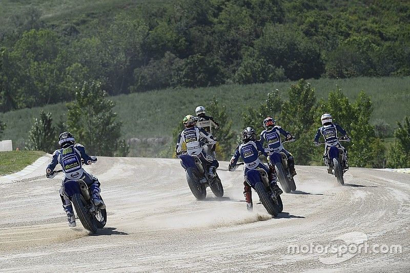 Participants of the Yamaha VR46 Master Camp