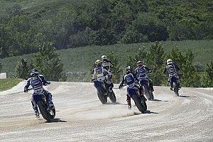 Kegembiraan Anggi usai berlatih di Motor Ranch VR46