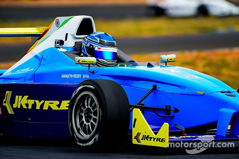 Coimbatore JK Tyre: Gritty Reddy takes win in Race 2