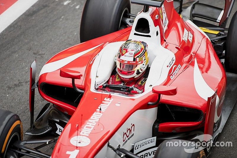F2 Hungaroring: Leclerc nipt snelste, De Vries derde ondanks crash