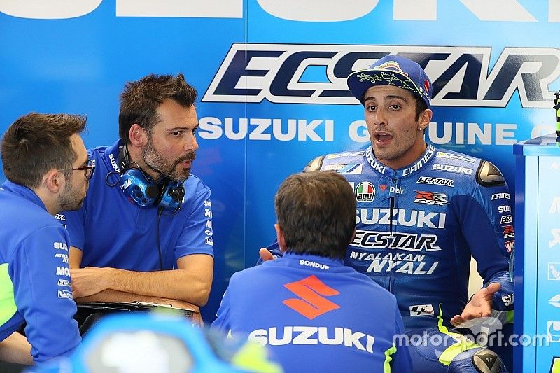 Iannone desak Suzuki perbaiki masalah roda belakang