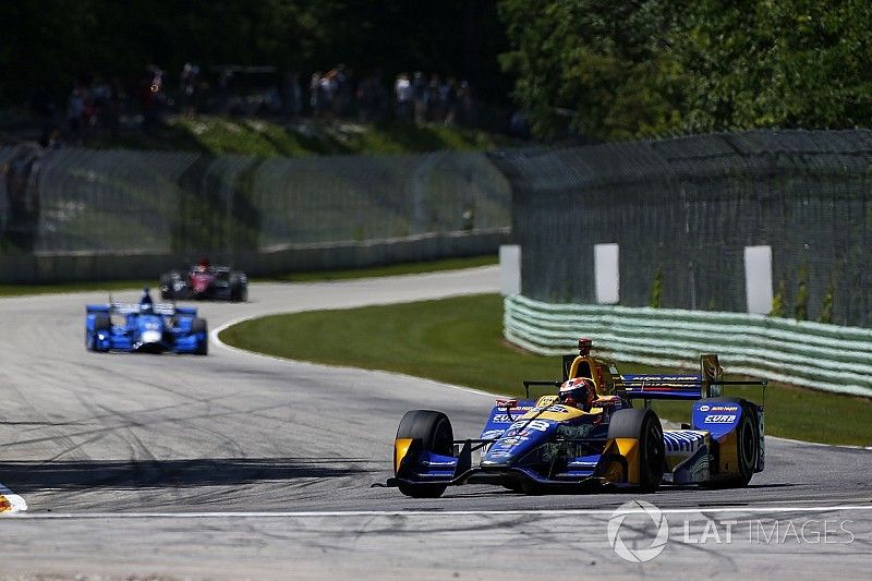 Rossi no asume la responsabilidad por percance con Kanaan en Road America