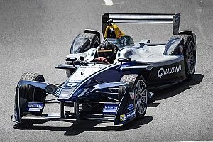 Patrick Carpentier enjoys short outing in Formula E car