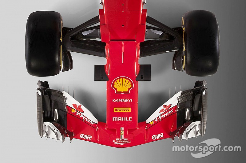 Ferrari SF70H vs SF16-H: confrontate la vista frontale e dall'alto