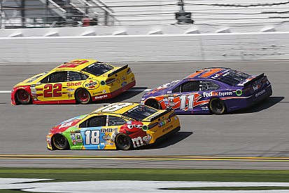 Busch: Penske's "two-car speed is greater than JGR's four-car speed"