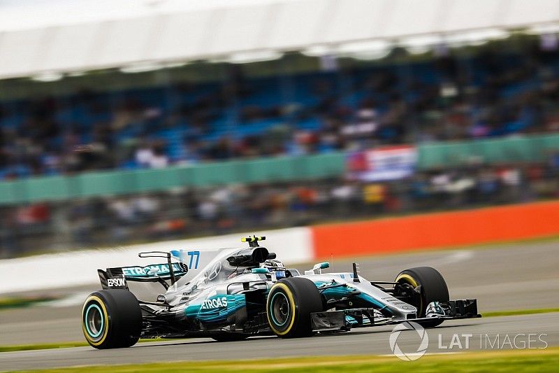 Formel 1 2017 in Silverstone: Bottas am Freitag knapp vor Hamilton