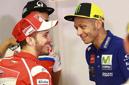 Rossi: &ldquo;Dovizioso ha demostrado que los j&oacute;venes no deben tener prisa&rdquo;