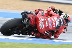 MotoGP Buriram Warm-up 2022: Francesco Bagnaia fährt Bestzeit
