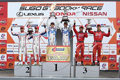 スーパーGT第4戦SUGO決勝【GT500】タイヤ無交換の英断。24号車が大逆転勝利