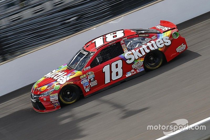 Kyle Busch leads final practice at Indianapolis