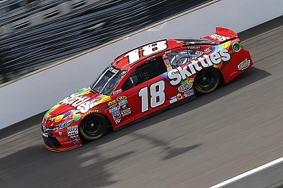 Kyle Busch leads final practice at Indianapolis