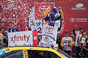 Dale Earnhardt Jr. takes Xfinity win after chaotic sprint to the finish