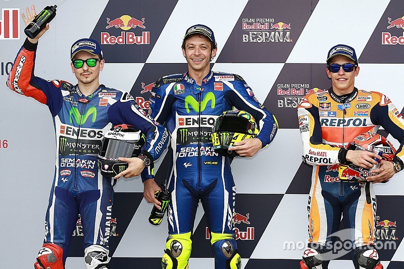 ロッシが地元のスターふたりを下してPP獲得:MotoGP第4戦スペインGP予選