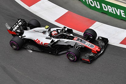Haas укрепила детали обвеса. На прошлых гонках они отлетали от машины
