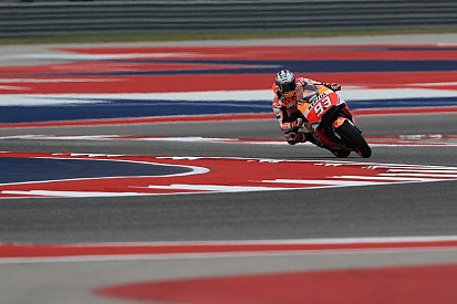 Márquez empieza dominando en Austin; Rossi, segundo