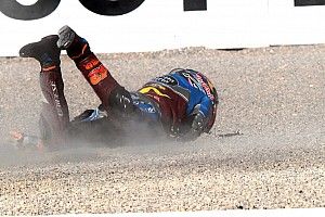 GALERI: Aksi pembalap MotoGP Valencia pada Jumat