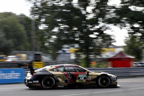 Мортара выиграл субботнюю гонку DTM на «Норисринге» с преимуществом в 0,6 секунды