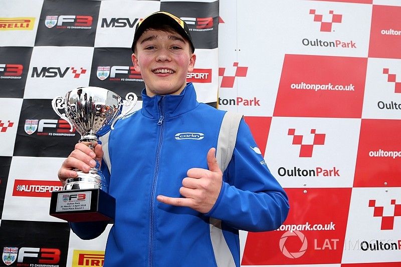 Podium perdana Billy Monger sejak amputasi kaki