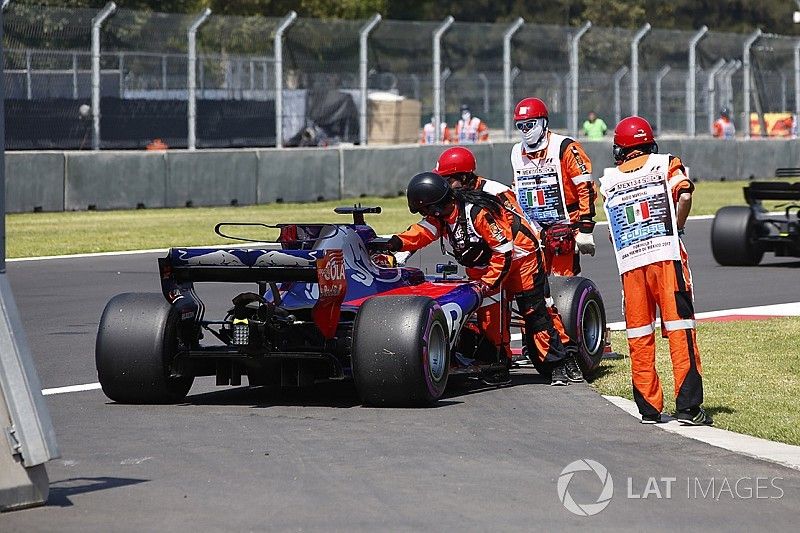Hartley pénalisé sur la grille à Mexico