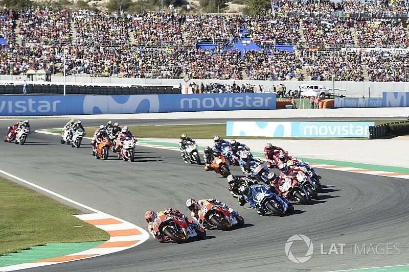 Marc Marquez, Repsol Honda Team, leads