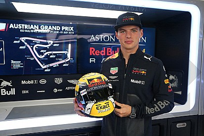 Verstappen különleges sisakja az Osztrák Nagydíjon