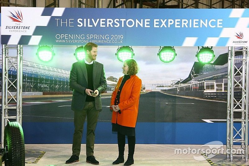 Prince Harry launches new Silverstone Experience project