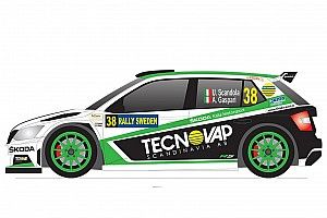 Ecco la livrea della Skoda Fabia che Scandola userà al Rally di Svezia