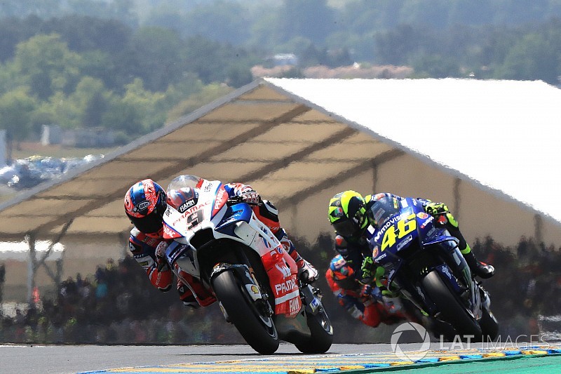 Un choix de pneu avant opportun, clé du podium de Petrucci