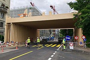 Fotogallery: i lavori sulle strade di Zurigo