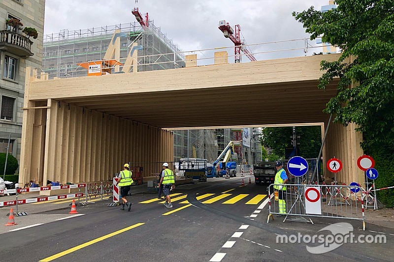 Fotogallery: i lavori sulle strade di Zurigo
