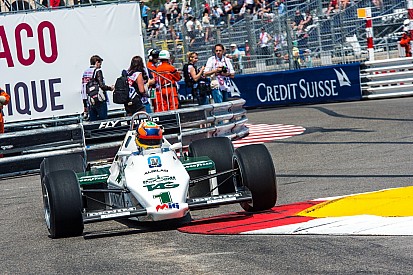 Blasting around Monaco in a classic Williams