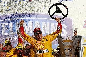 Logano wins at Talladega as four drivers are eliminated from the Chase