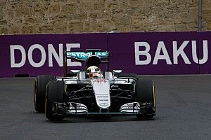 European GP: Hamilton stays on top in FP2 as Rosberg hits trouble