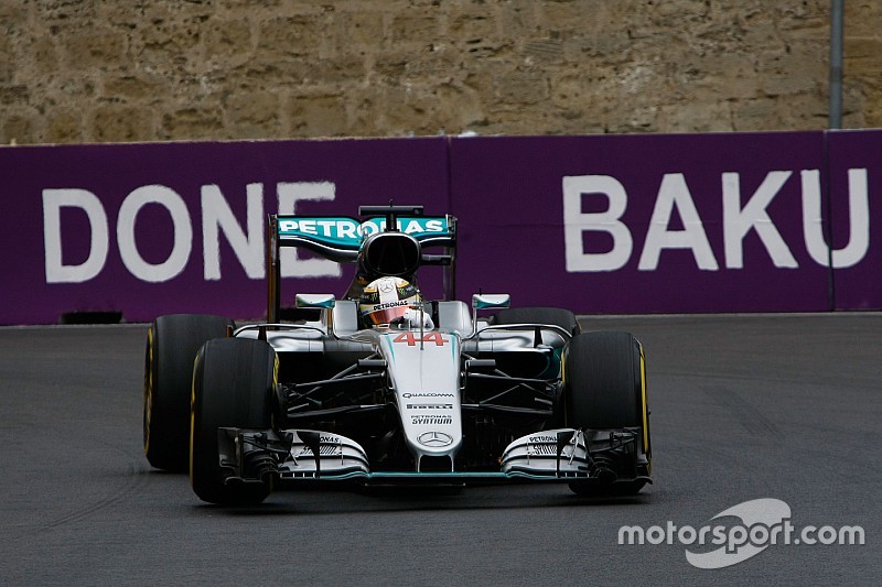 Avrupa GP: 2. antrenman seansında Hamilton lider, Rosberg yolda kaldı