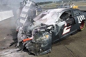 Brad Keselowski mit heftigem Crash bei NASCAR-Test in Watkins Glen