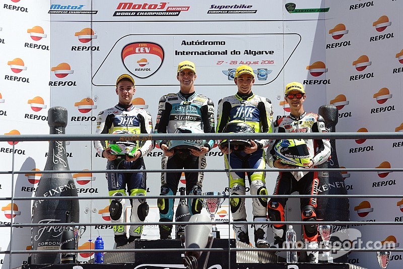 CEV Moto3: Ramirez kalahkan Dalla Porta, Gilang finis ke-12