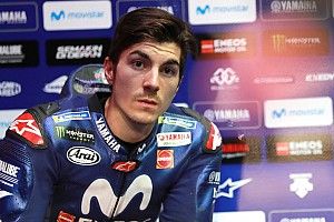 Terlihat sedih, Rossi sarankan Vinales turunkan ekspektasi